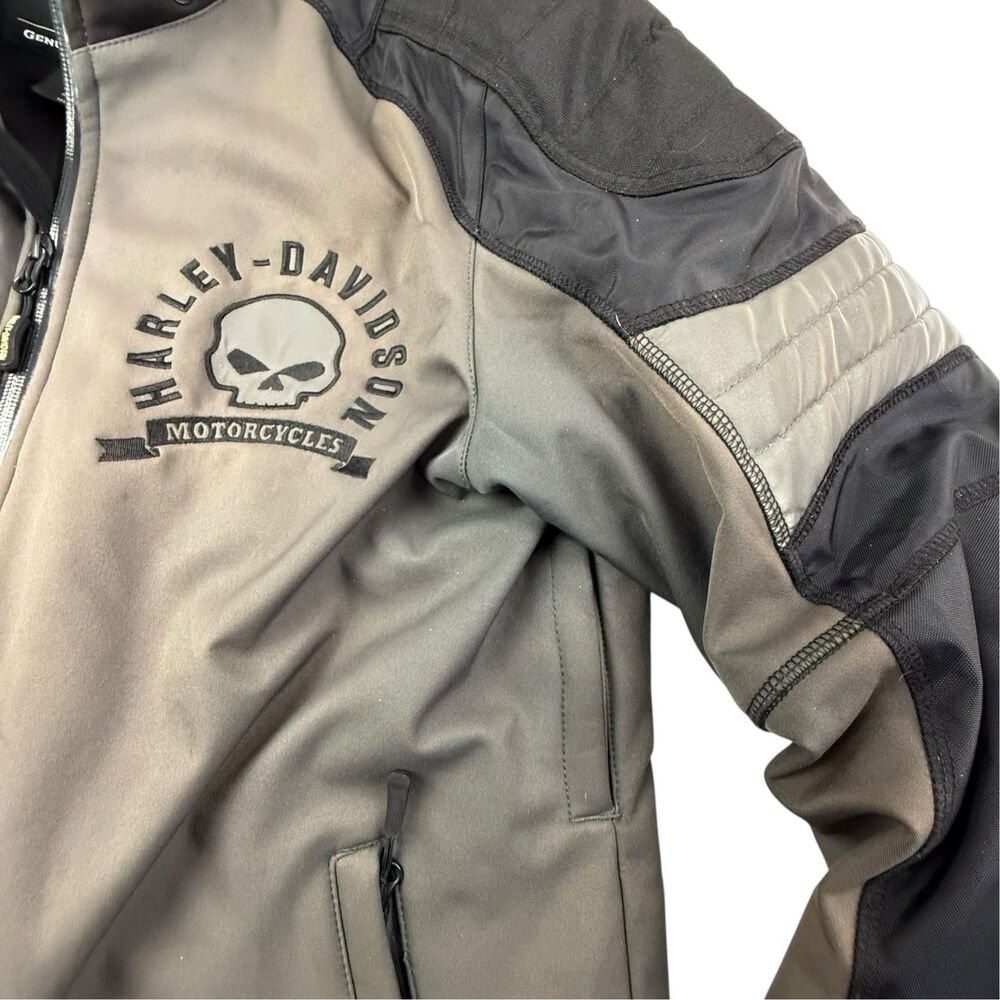 Harley Davidson Ridgeway Colorblocked Waterproof Riding Jacket Men Size Large - Picture 3 of 16